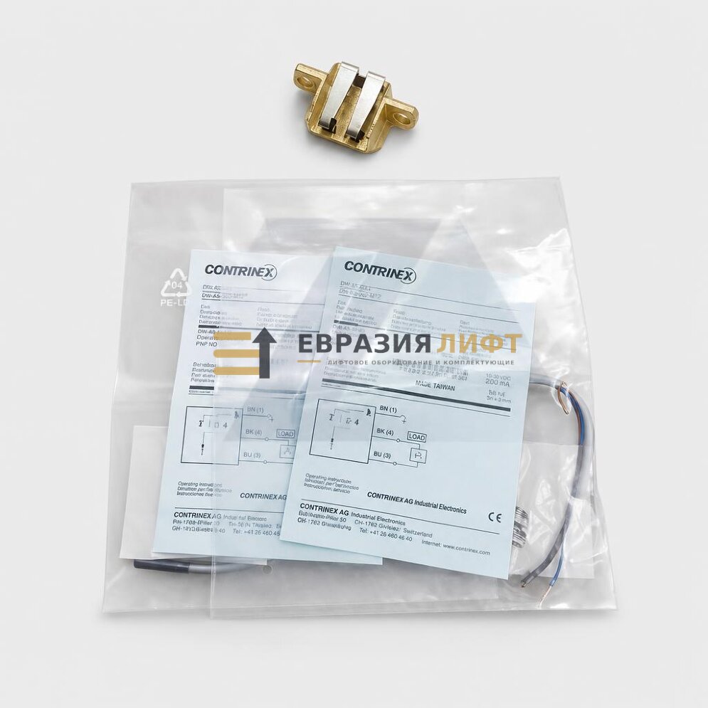 Комплект датчиков тормоза лебедки Gen2 Otis (2 шт. TAA177CT1 + контакт) TAA27076VB1 
