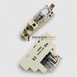 Реле электромагнитное 24VDC G2R-1-SND в сборе с колодкой 3048W3