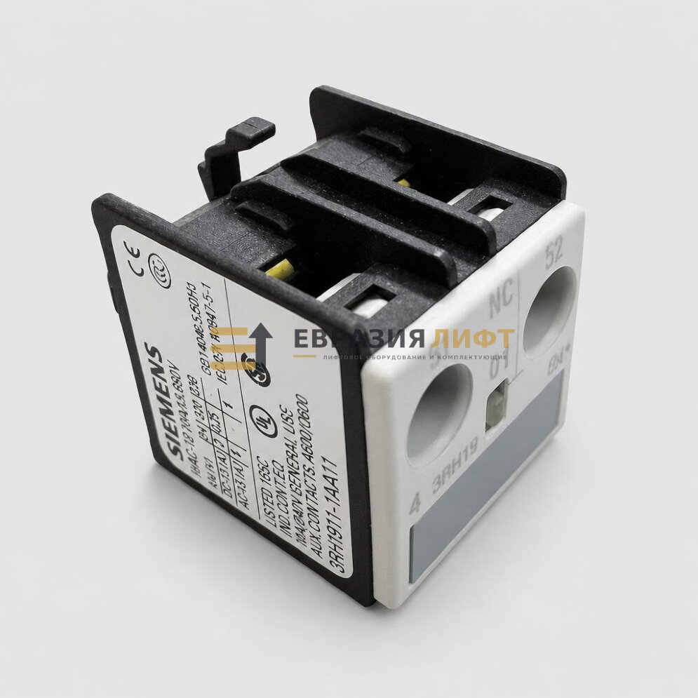 Блок дополнительных контактов 1NC 3RH1911-1AA01 Siemens