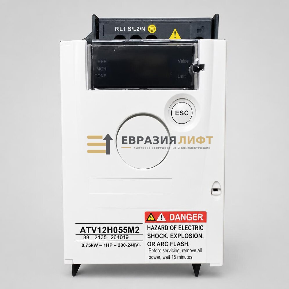 Преобразователь частоты 0,75kW ATV12H055M2 Altivar 12 Schneider Electric