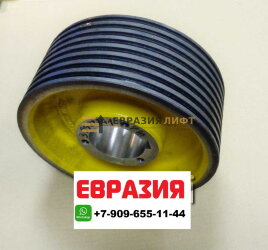 КАНАТОВЕДУЩИЙ ШКИВ THYSSEN PMC145M 240 8X6 6252000000101
