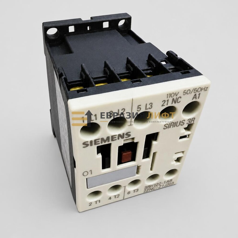 Контактор 110V 3kW 10E 1NC 3RT1015-1AF02 Siemens