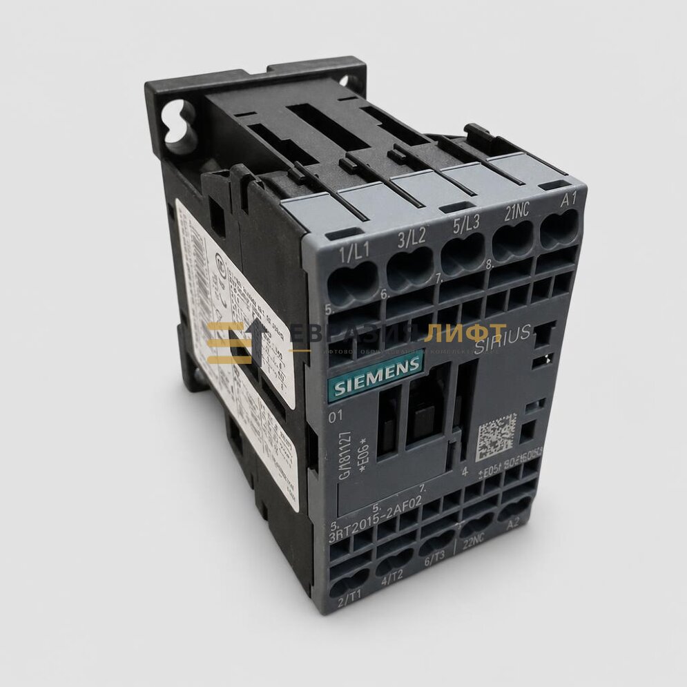 Контактор 110V 3kW 1NC 3RT2015-2AF02 Siemens SIRIUS