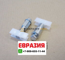 ПОЛЗУН СТВОРКИ ДЛЯ ПОРОГА С ПАЗОМ 16 ММ, КОМПЛЕКТ - КИТАЙ, FERMATOR AGH0001C0000C