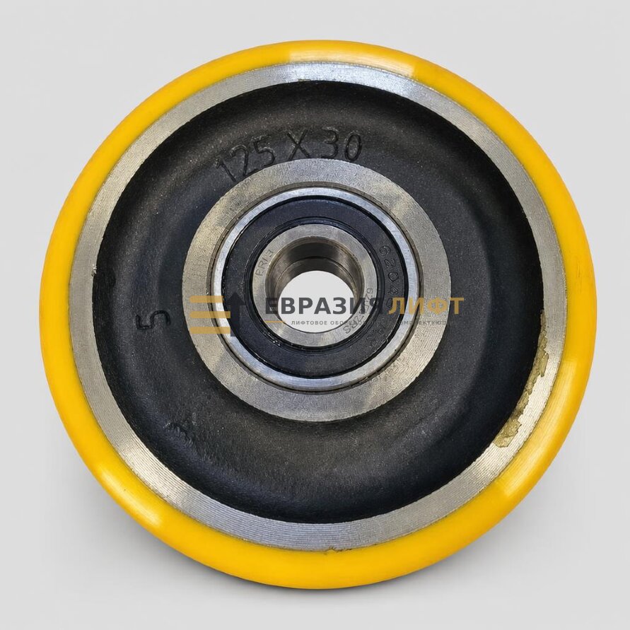 Ролик кабины 125x30mm Hidral Otis 