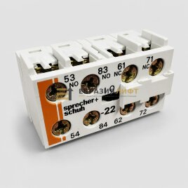 Блок дополнительных контактов 2NO+2NC CS4-P sprecher+schuh
