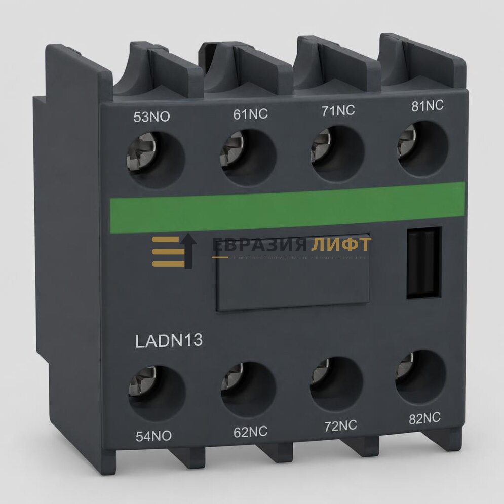 Блок дополнительных контактов 1NO+3NC LADN13C Schneider Electric