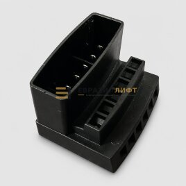 Разъем A0225 SUPU (штеккер 6-конт., 0,08 - 2,5 мм2, 10А, черный, аналог 730-116)