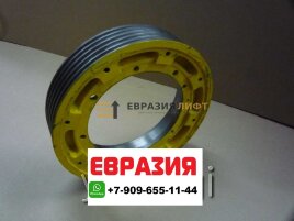 КАНАТОВЕДУЩИЙ ШКИВ OTIS SKY 400 5X10 - КИТАЙ DAA261B1C
