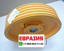 КАНАТОВЕДУЩИЙ ШКИВ SASSI LEO 400 5X10 04005100LEO